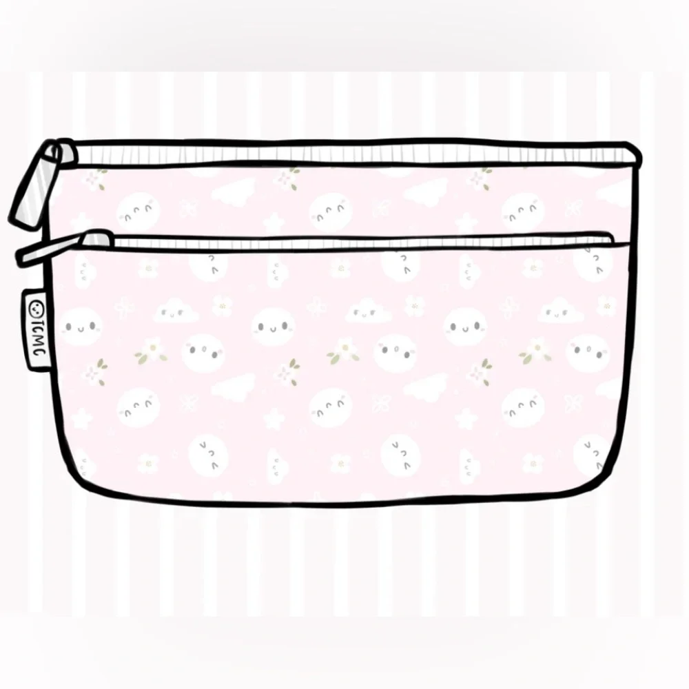 TheCoffeeMonsterzCo Ballerina Pink - SLIM Stationery Pouch
